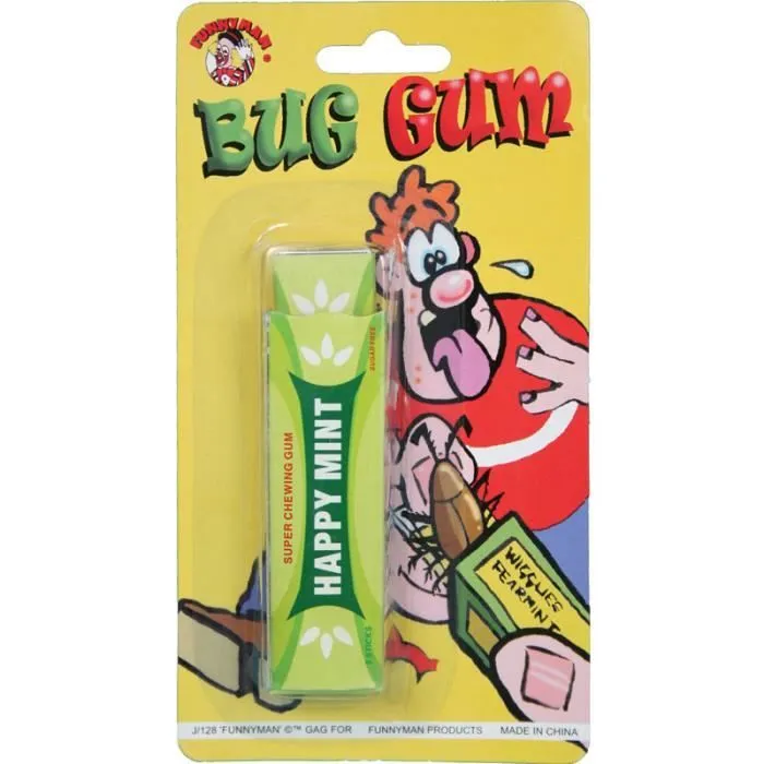 Chewing-gum tape doigt cafard - APTAFÊTES - Taille Unique - Pour Enfant à partir de 3 ans-0