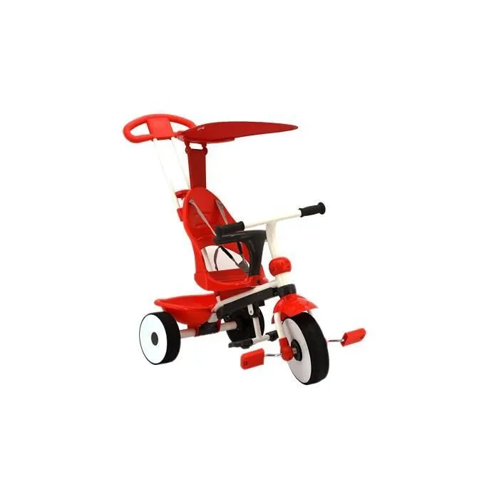 Tricycle 4 pièces en métal avec poignée et parasol, globe 05269-1
