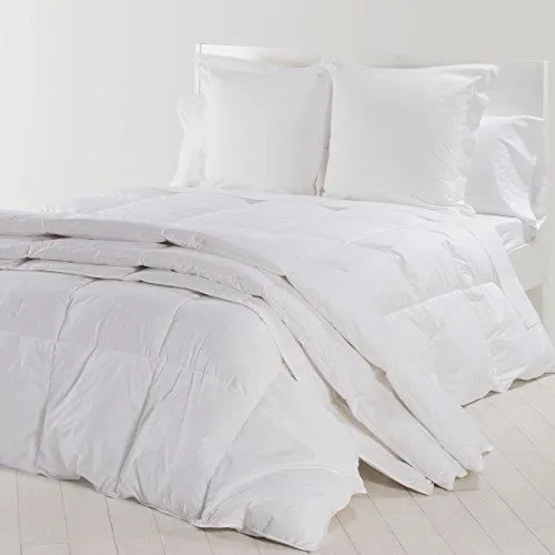 Couette en plumes de canard Sancarlos - densité 250g - 180x220cm - Blanc-1