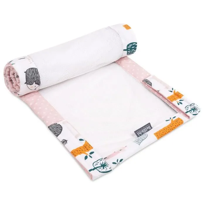 Bellochi Tour de Lit Bébé 180x30 cm - - Tour de Lit Souple Universel - Contour de Lit Bébé - 4Rest-0