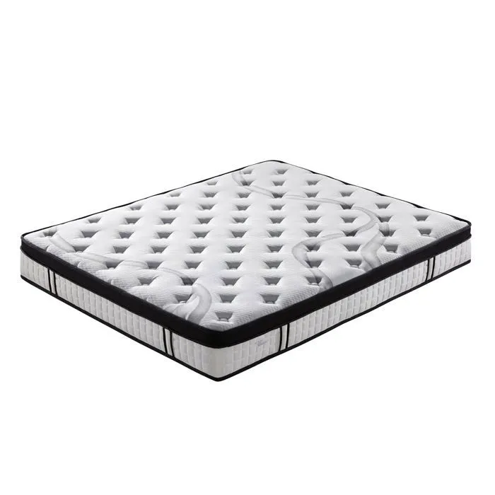 Matelas Fairmont 140x190 by Sampur | Épaisseur 25 cm - Mémoire de Forme - Ressorts Ensachés - Mi-Ferme - Confort & Longévité-0