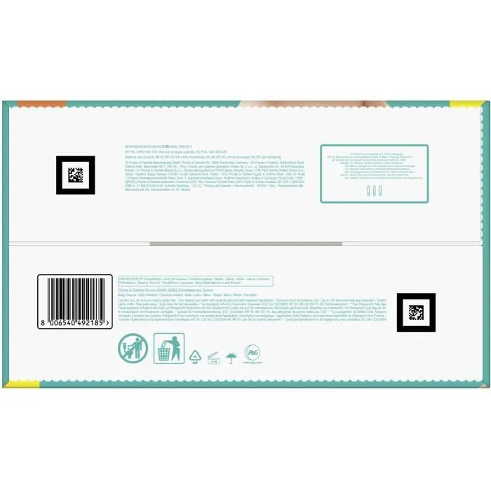 PAMPERS Baby-Dry Taille 3 - 104 Couches-3