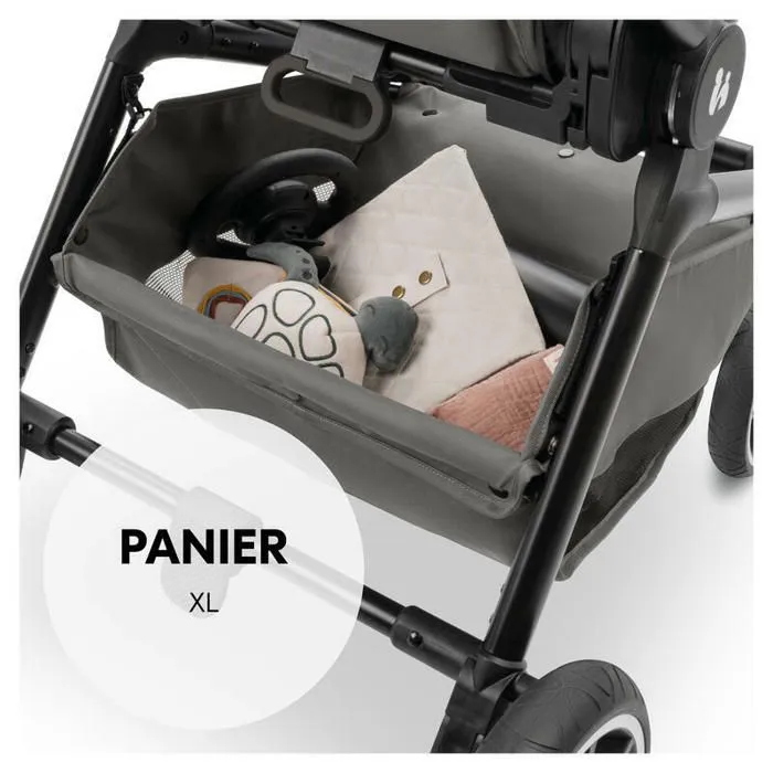 Hauck - H-16724-EN-000-S00 - Poussette Ensemble Move N Care Gris Foncé-1