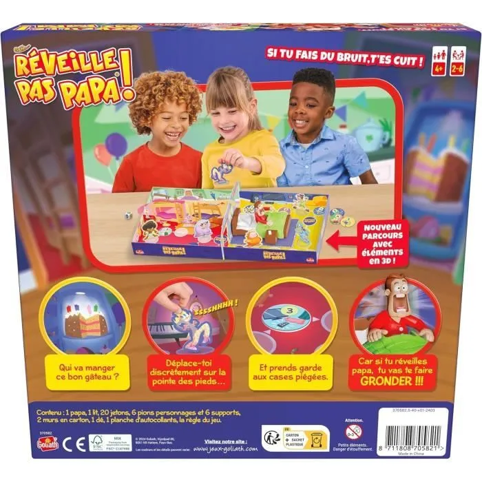 Goliath - Réveille Pas Papa - Jeu d'enfants-2