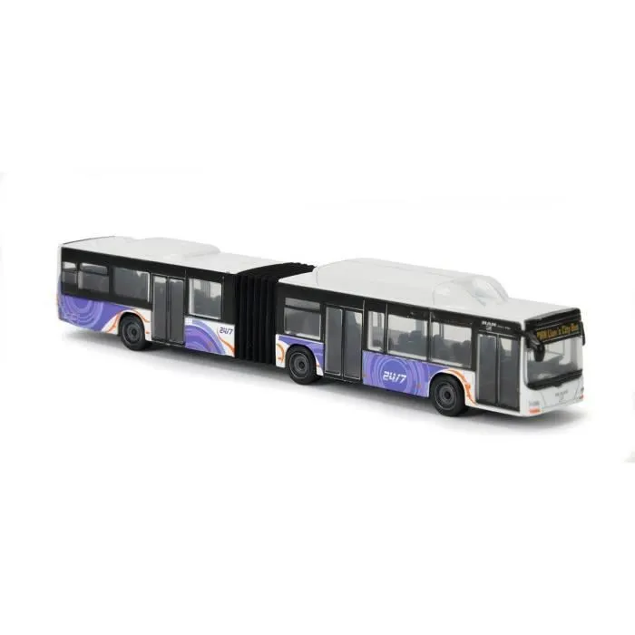 Véhicules Majorette : Transports en commun aille Unique Coloris Unique-0