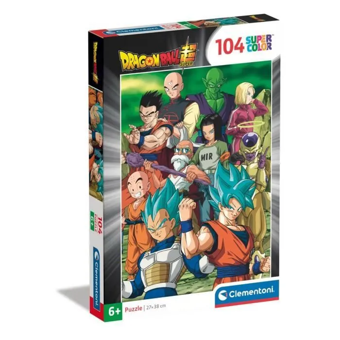 Puzzle 104 pièces - CLEMENTONI - Dragon Ball - Dessins animés et BD - Moins de 100 pièces-1
