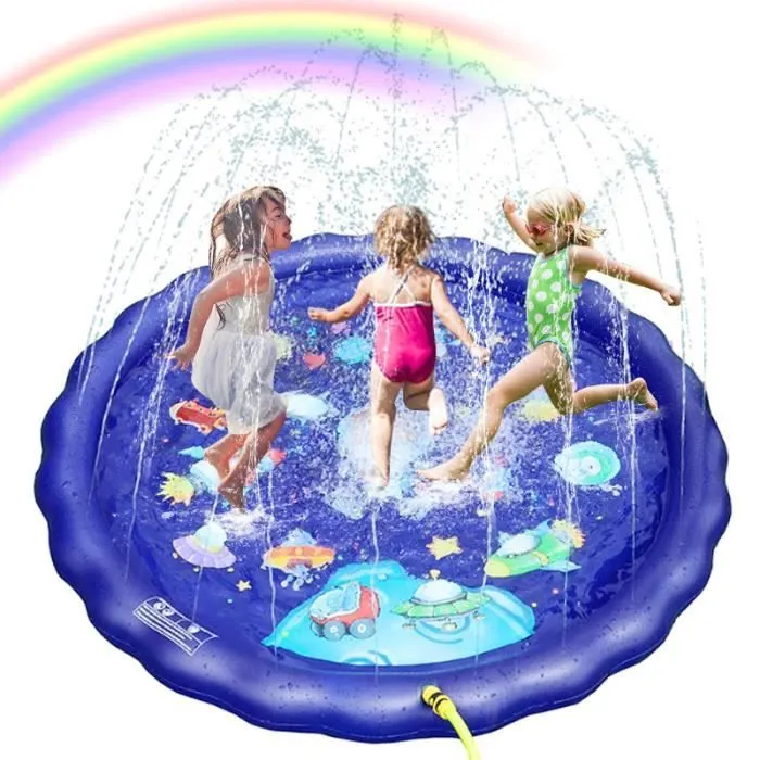 PIMPIMSKY - Piscine Gonflable Enfant - Tapis de Jet d'eau - Tapis de jeux - Tapis De Pulvérisation d'eau PVC-0