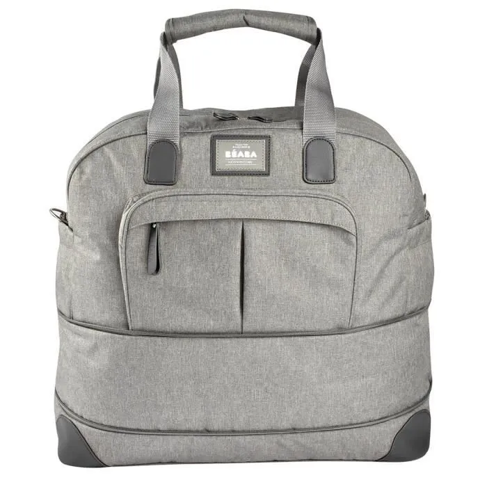 BEABA, Sac Amsterdam Gris Chiné-2