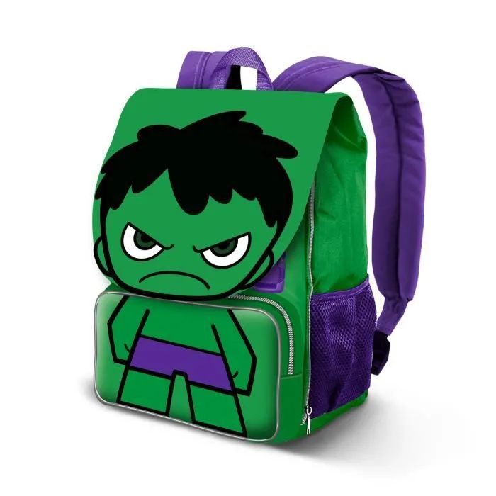 Sac à dos - MARVEL - Hulk Angry - Vert - Taille Unique - Enfant-0