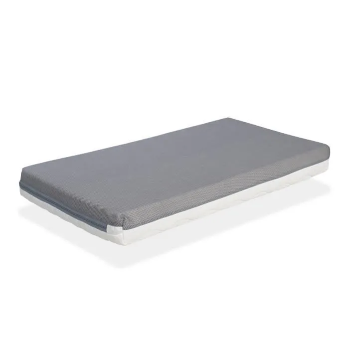 Matelas bébé KALA 60X12X11 CM – Déhoussable – Mousse à mémoire de forme et noyau perforée-1