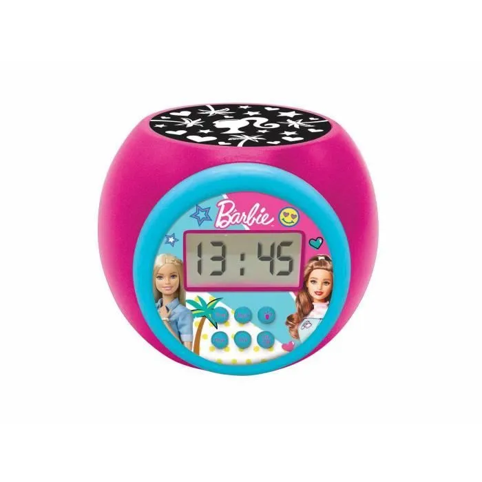 Réveil Projecteur Barbie avec Minuteur-0
