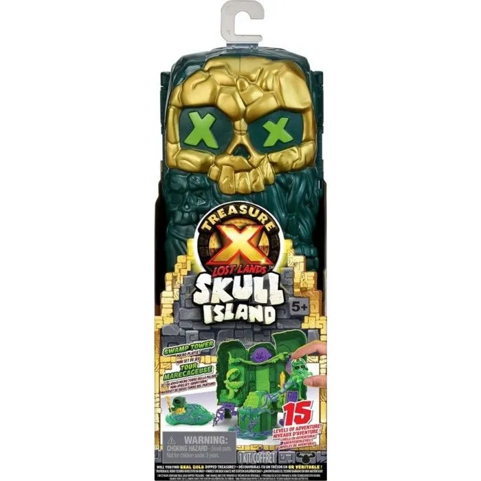 Figurines - MOOSE TOYS - Donjon La Jungle Skull Island - Trésor X-8