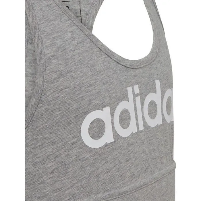 T-Shirt sans manches - ADIDAS - G Lin CR TK - Ajustée - 93% coton - Filles-3
