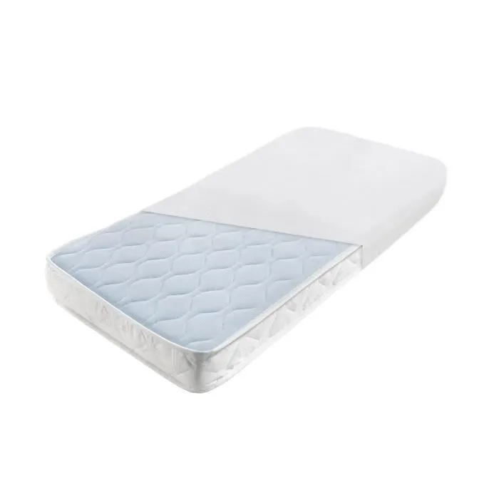 PETIT A PETIT Matelas bébé climatisé 60x120X12 CM, face hiver, face été, Fabriqué en France et certifié Oeko-Tex-2