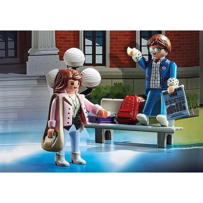 PLAYMOBIL - 70574 - Calendrier de l'Avent "Back to the Future"-3