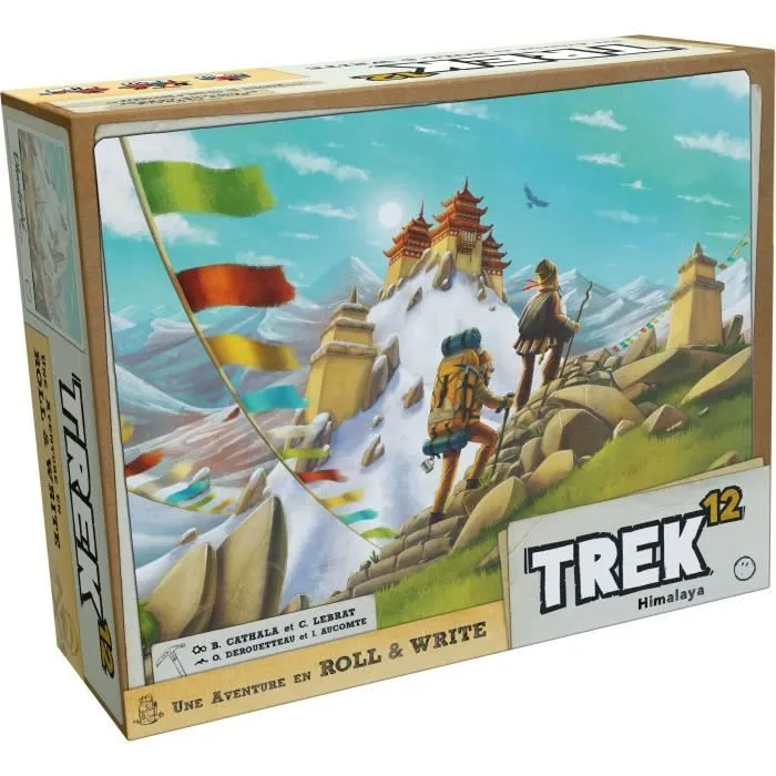 Jeu de société Trek 12 - LUDI'BOIS - Cartographiez les Zones et posez des Chemins de Corde-0