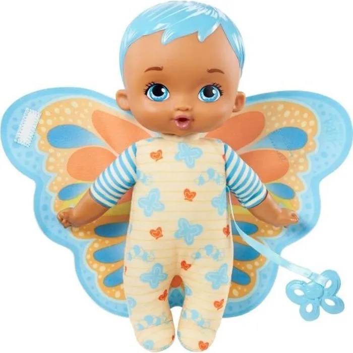Poupée Mon Premier Bébé Papillon bleu My Garden Baby - 23 cm - Dès 18 mois-0