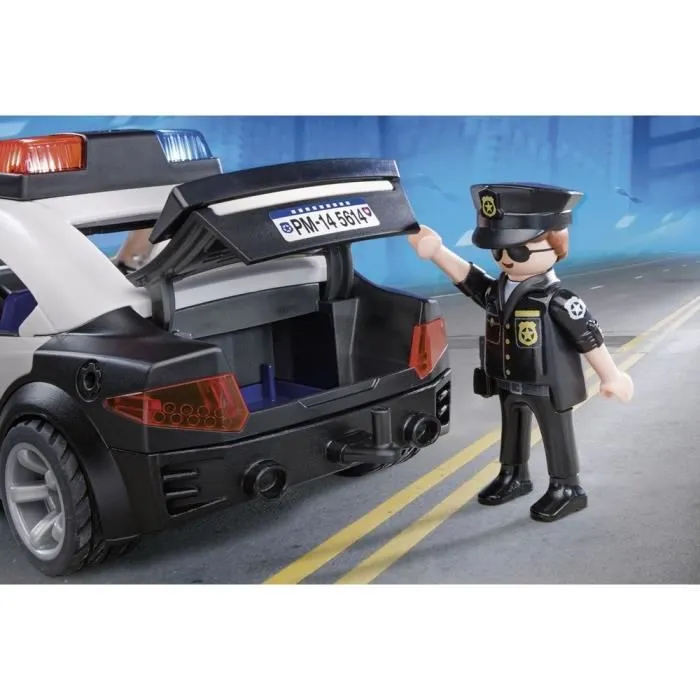 Voiture de Police - PLAYMOBIL - City Action - 5673 - Mixte - Blanc - 4 ans et plus-3