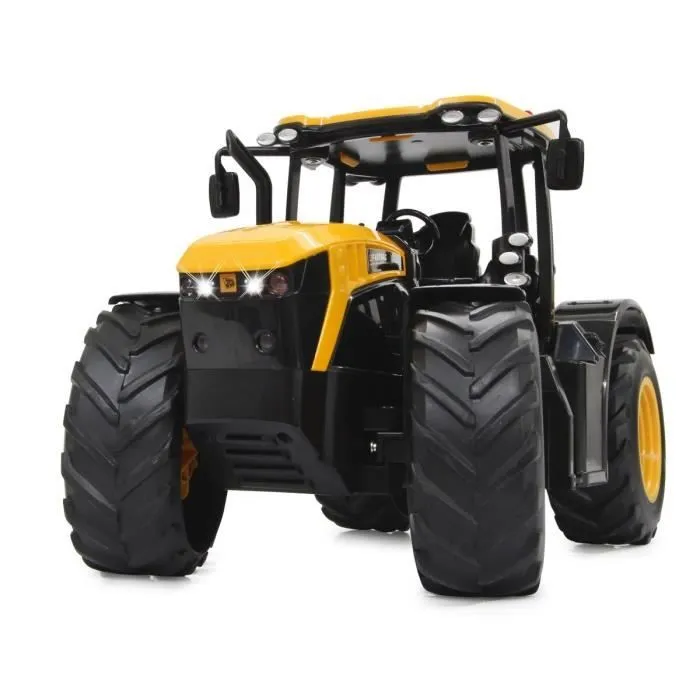 Tracteur JCB Fastrac télécommandé 1:16 - Jamara - Blanc/Multicolore - Pour enfant dès 5 ans-0
