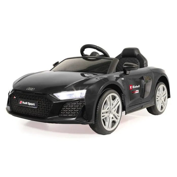Voiture électrique pour enfants - JAMARA - Audi R8 Spyder 18V - Noir - Batterie incluse - Licence Audi-0
