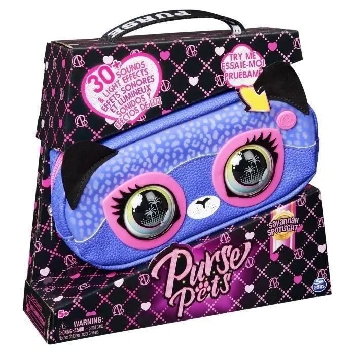 Purse Pets - Sac banane Guépard - 30 Sons et Réactions - Dès 5 ans-1