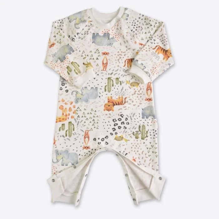 Pyjama bébé en coton bio - Safari - 12-18M - 80 cm-2