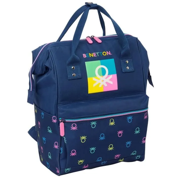Sac à dos - CMP - Benetton Cool - 40 cm - Bleu - Haut de gamme - Enfant-0