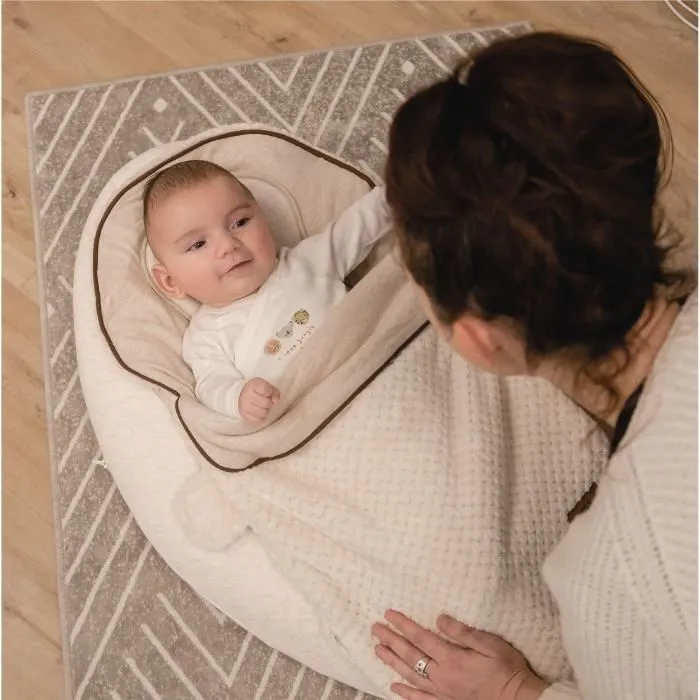 Coussin d'allaitement multifonction Nova - Beige - 198 cm-2