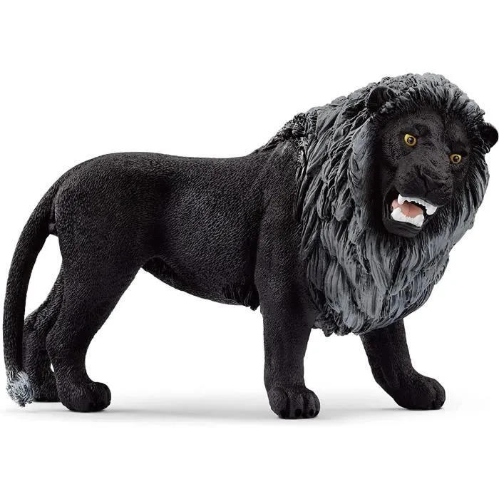 Animal miniature Lion noir-0