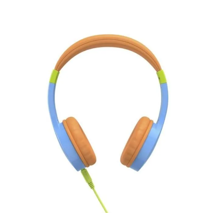 Casque pour enfants - Hama - Kids Guard - Bleu-orange - Limitation de décibels - Filaire-0