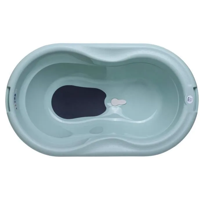 Baignoire Rigide - ROTHO BABYDESIGN - TOP Baignoire Lagoon - Pour Bébé - Couleur Bleu-1