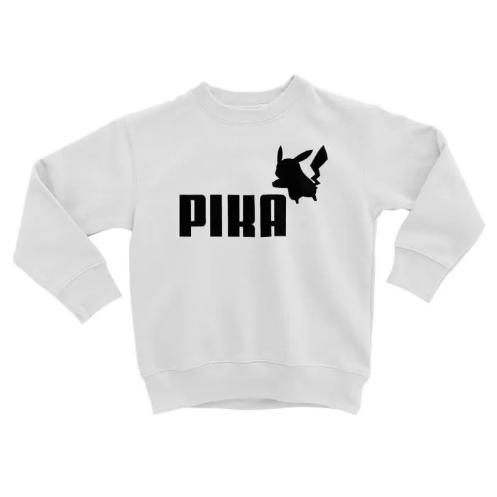 Sweatshirt Enfant Pika Parodie Film Anime Marque Humour-0