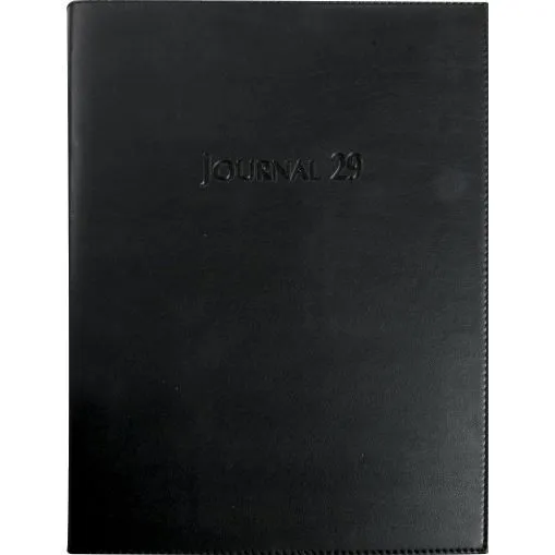 Exacompta - 29422E - Agenda journalier Journal 29/2 Barbara - 2 pages par jour 21cmx29,7cm - Janvier 2023 à Décembre 2023 noir-2