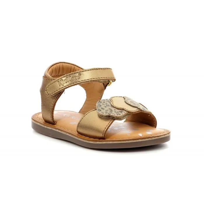 Sandales - KICKERS - Dyastar - Cuir - Confort optimal - Fermeture scratch-1