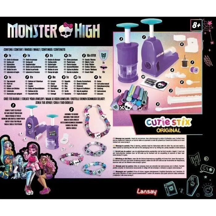 Jeu de création bijoux - LANSAY - 33134 - Cutie Stix Original - Monster High-6