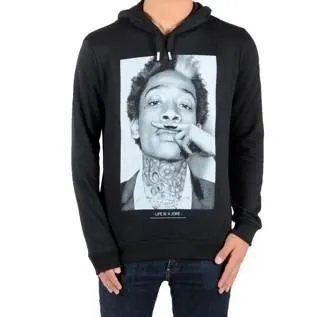 Sweat Little Eleven Paris Wizka2 HC Mixte Noir-2