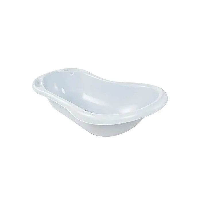 Baignoire bébé Disney Mickey ergonomique et sécurisant - Mill'o bébé - 0-6 mois - Gris-1