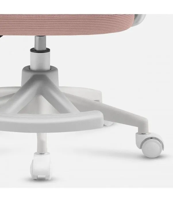 Chaise de bureau enfant - MARK ADLER - Junior 4.5 - Ergonomique - Accoudoirs rabattables - Rose-3