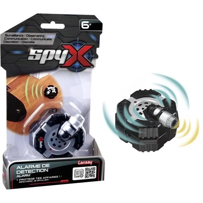 Spy X – Alarme De Détection - Jouet & Accessoires d'Espion - Panoplie d'espionnage enfant - Dès 6 ans - Lansay-0
