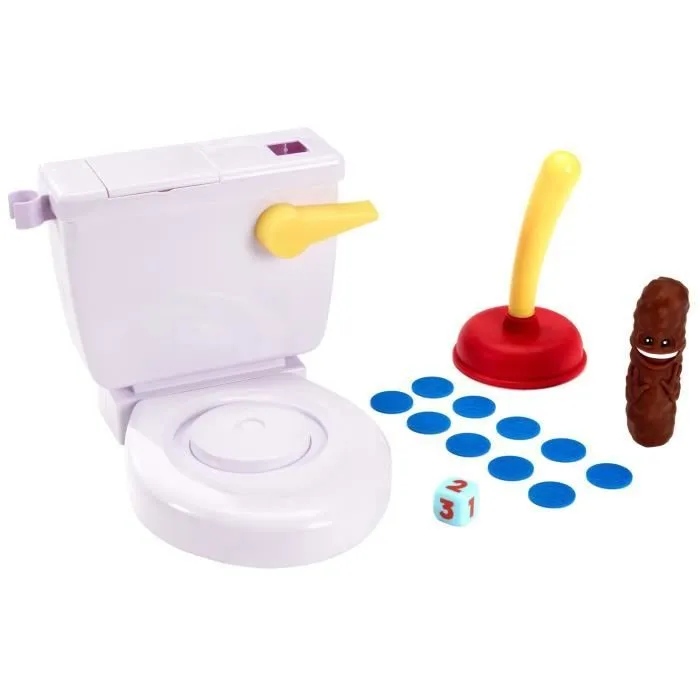 Jeu de société enfant - Toilettes Folie - MATTEL GAMES - 2 à 4 joueurs - 5 ans et +-3