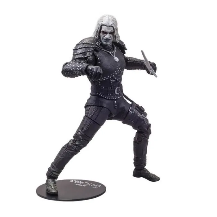The Witcher S2 - Figurine Geralt of Riv - 17 cm (Version 2)-0