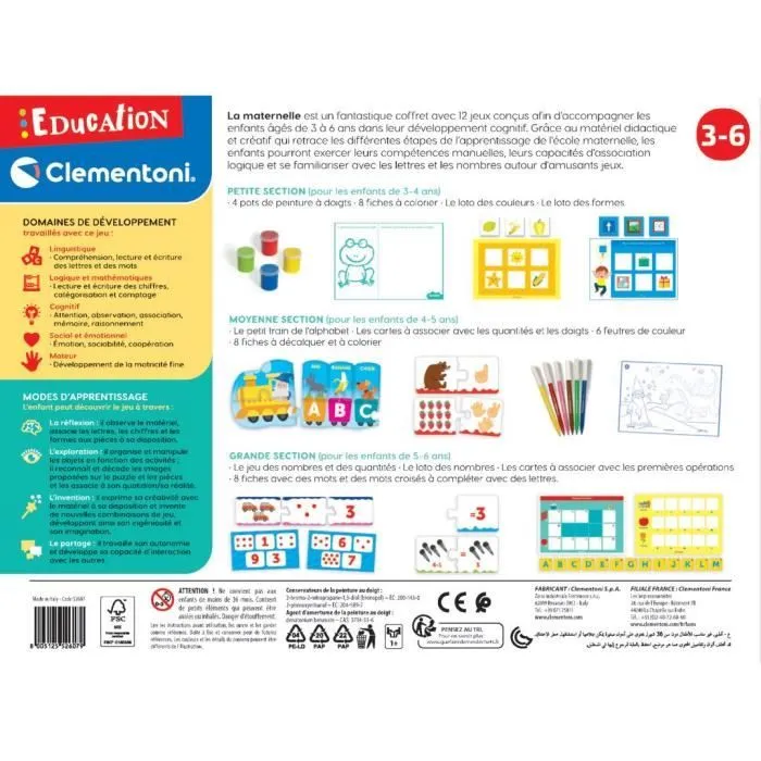 CLEMENTONI - 52607 - La maternelle-3
