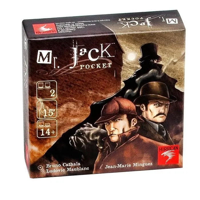 Hurrican | Mr. Jack Pocket | Jeu de société | À partir de 9 ans | 2 joueurs | 30 minutes-0