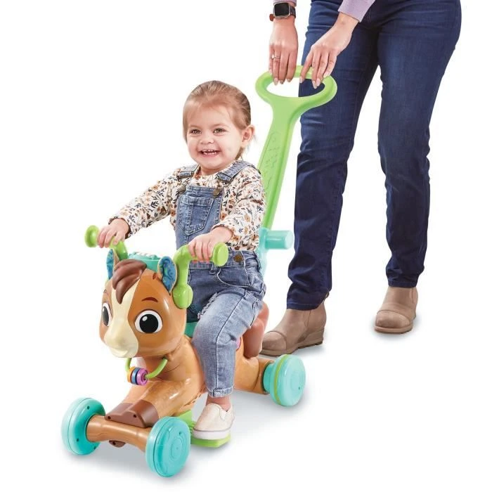 Trotteur Porteur VTECH BABY Joey - 4 en 1 - Look de poney mignon - Pour enfants de 12 mois à 3 ans-1