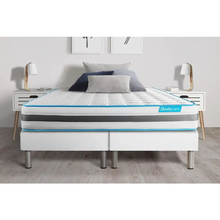Matelas BODYZONE 180x200 Ressorts ensachés 3 zones Ultra épaisseur-5