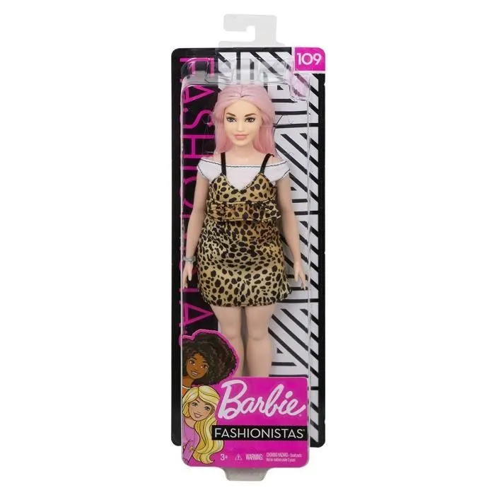 Poupée Barbie Fashionistas Léopard - BARBIE - 3 ans et + - Marron - Fille-4
