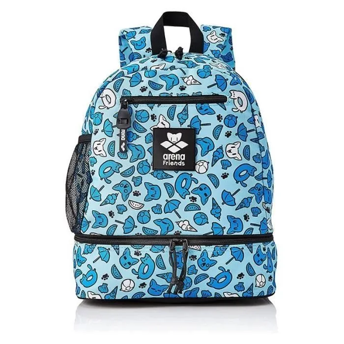 Sac à dos - Arena Enjoy! - TEAM BACKPACK FRIENDS - Taille unique - Couleur bleue - Porté dos-0