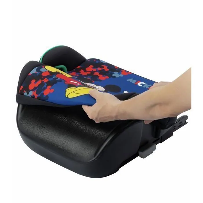 BEBECONFORT DISNEY Siège auto Gaia i-Fix, Rehausseur ISOFIX, Siège Auto Mickey, 6 à 12 ans, 22-36 kg, 125-150 cm, Léger, Fun Mickey-3