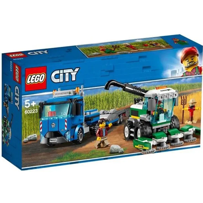 LEGO® City Great Vehicles 60223 Le transport de l'ensileuse - Jeu de construction-0