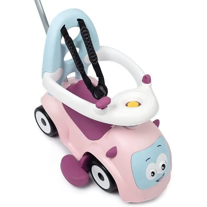 Smoby - Porteur Maestro Balade Rose - Pour Enfant Dès 6 Mois - Evolutif - Roues Silencieuses - Klaxon-3